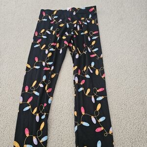 Christmas bulb leggings